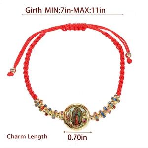 Virgin bracelet band is adjustable NEW